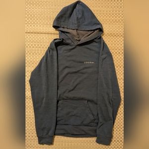 Voormi Treeline Hoodie Merino Wool Pullover Blue Men's Size Large Made in USA